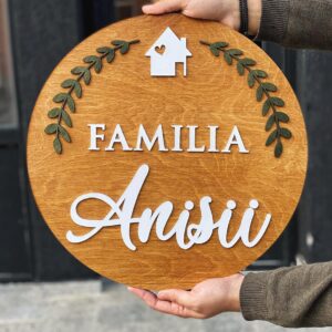 Wall sign “Family sign”